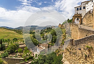 The Old Wall of Ronda