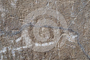 An old wall with scracthes