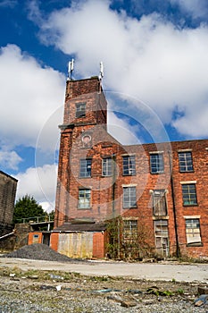 The old warehouse building.