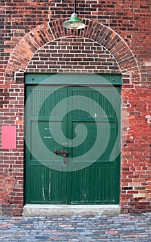 Old Warehouse Door