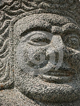 Old Warrior Sculpture