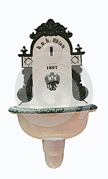 Old washbasin