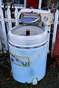 The old washing machine.