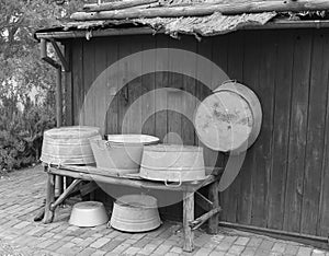 Old Washing Tubs