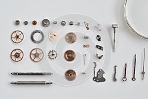 Old watch parts