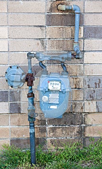 Old water meter