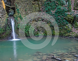 Old water mill hidden in the Tuscany countryside