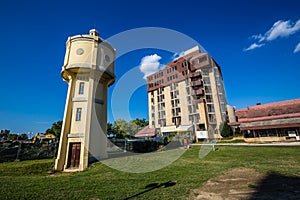 Old Water Tower And Hotel Danube - Vukovar,Croatia