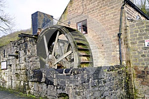 Old water wheel at Cromford, Derbyshire