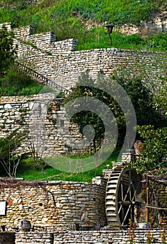 Old water wheel mill