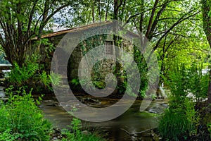 Old Watermill in Cavado river photo