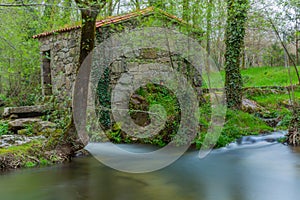 Old watermill in Homem River