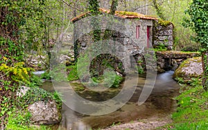 Old watermill in Homem River