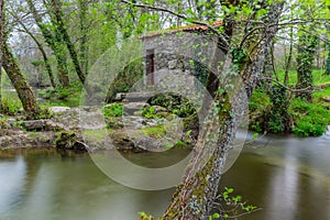 Old watermill in Homem River photo