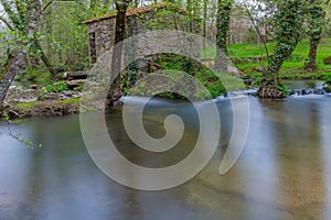 Old watermill in Homem River photo