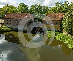 old watermill in the netherlands