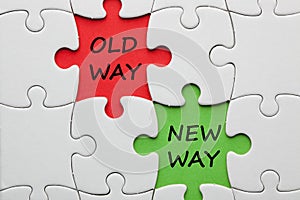 Old Way or New Way