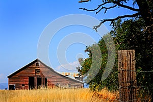 Old Weathered Barn