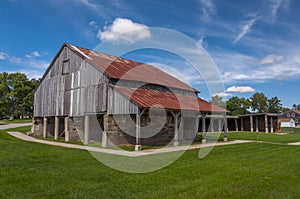 Old Weathered Barn in Iowa