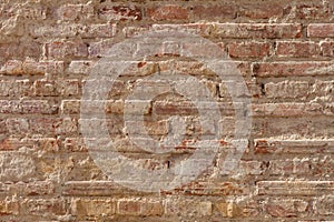 Old and Weathered Brick Wall