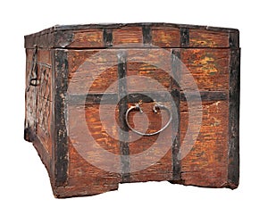 Old weathered chest