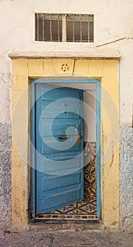 Old and weathered doors of Essaouira/Morocco
