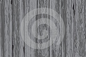 Old weathered gray wooden background. Distressed wooden planks