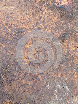 Old Weathered Rusty Metal Texture Abstract Background