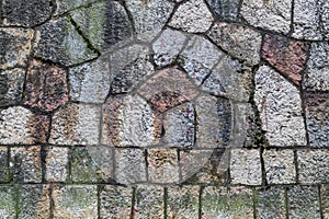 Old Weathered Stone Wall Texture