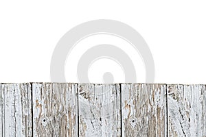 Old Weathered Wood Planks Background