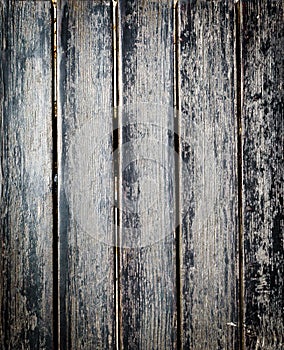 Old weathered wood planks outside flooring texture background.