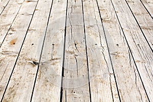 Old weathered wooden floor