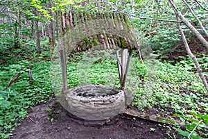 Old well at Mitis River Park