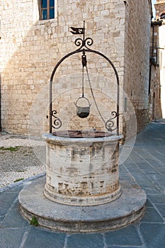 A old well in Tuscany, Italy