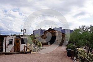 Old West Apacheland Barn and Jail