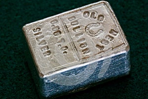 OLD WEST BULLION - 6.05 Troy Ounce Silver Bar photo