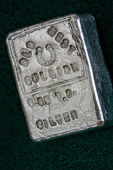 OLD WEST BULLION - 6.05 Troy Ounce Silver Bar photo