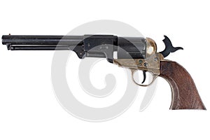 Old West Gun - Cocked and Locked Army Revolver