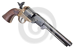 Old West Gun - Cocked and Locked Army Revolver