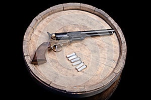 Old West Gun - Percussion Army Revolver