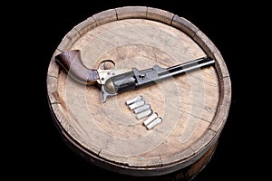 Old West Gun - Percussion Army Revolver