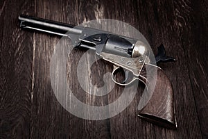 Old West gun. Percussion Army Revolver