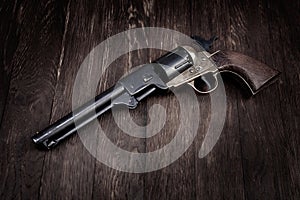 Old West gun. Percussion Army Revolver