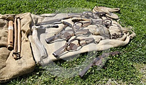 Old West Mountain Man Tools