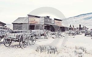 Old west, Old trail town, Cody, Wyoming, United States