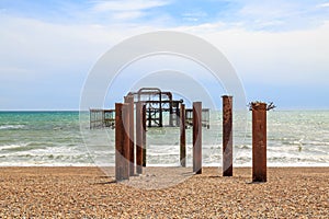 Old West Pier, Brighton