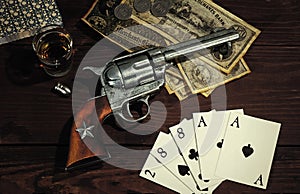 Old West Revolver photo