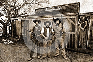 Old West, Sheriff Posse, Outlaw