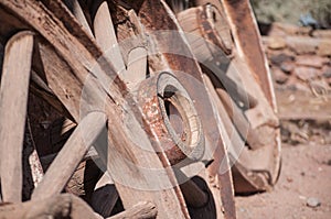 Old West Wagon Wheel