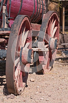 Old West Wagon Wheel